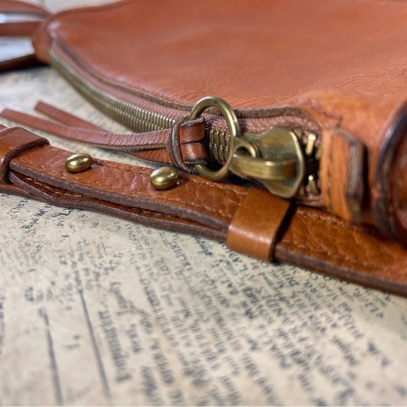 Madewell The Simple Crossbody Leather Bag Brown - Picture 10 of 12